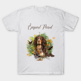 Picardy Spaniel , Hunting season T-Shirt